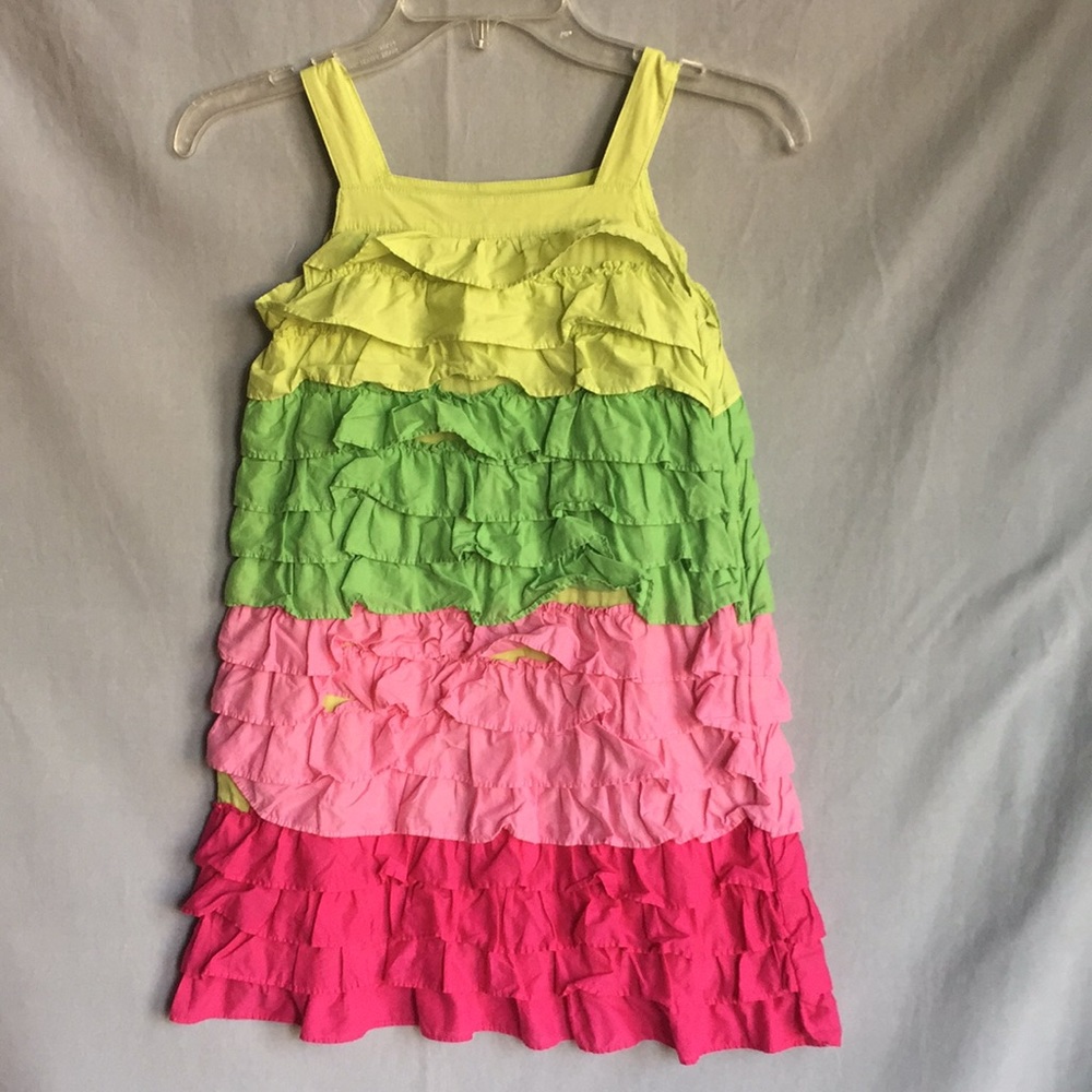 Gymboree Rainbow Ruffle Dress